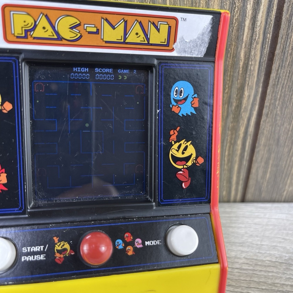 Pac-Man Retro Mini Arcade Machine Bandai Namco 2019 Tested Working - Picture 2 of 16